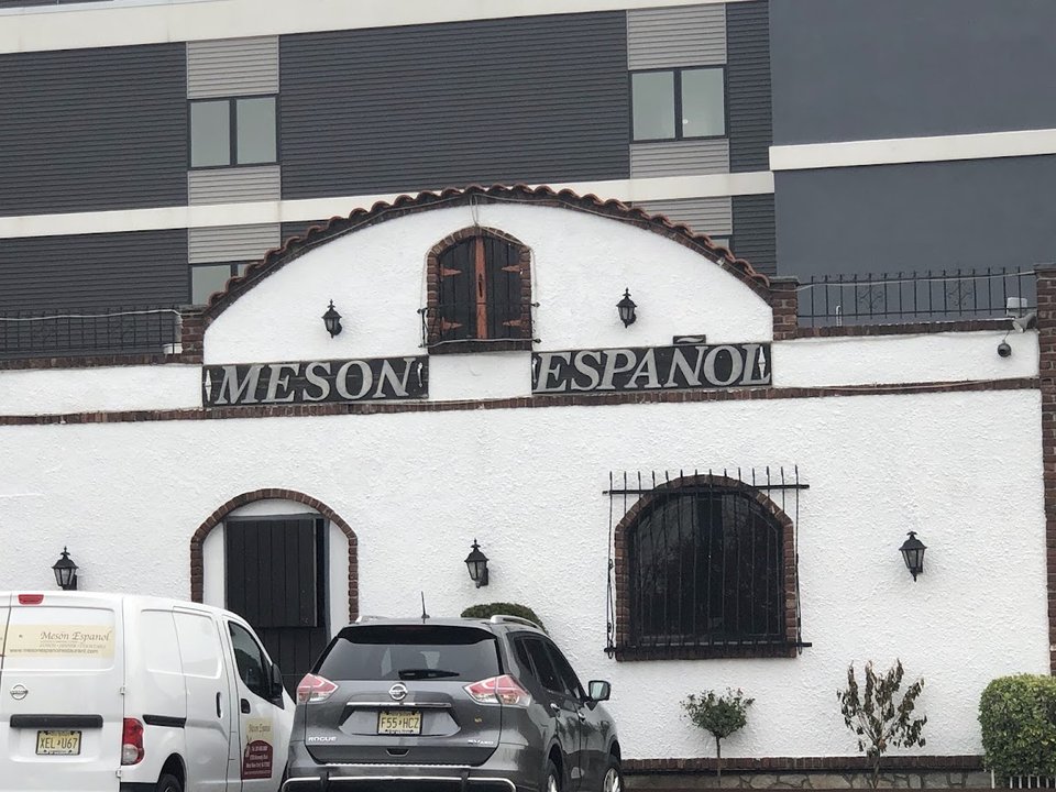 Front view of Meson Español in West New York.