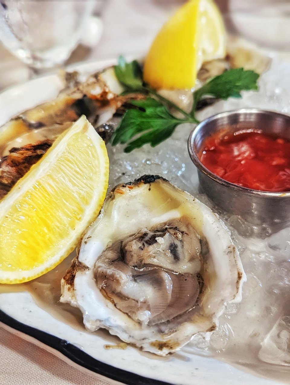 Clams on Half Shell