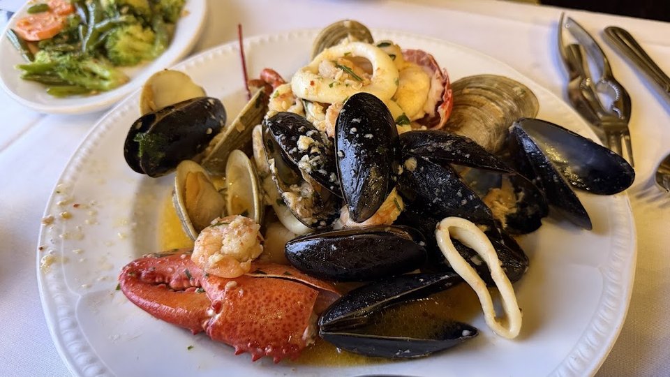 Seafood Paella with Shellfish
